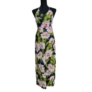 Into Size 8 Floral Halter Jumpsuit, Excellent Used Condition